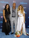 Simone Alexandra Johnson, Dwayne Johnson and Dinah-Jane Hansen