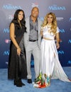 Simone Alexandra Johnson, Dwayne Johnson and Dinah-Jane Hansen