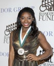 Simone Biles at 2017 Great Sports Legends Dinner Royalty Free Stock Photo