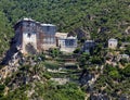 Simonopetra Monastery Royalty Free Stock Photo