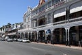 Colonial building of Simons town on South Africa