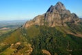 Simonsberg Mountain with Stellenbosch in the background
