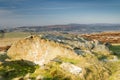 Simonside Hills sandstone Royalty Free Stock Photo