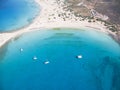 Simos Beach, Elafonisos Royalty Free Stock Photo