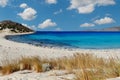 Simos beach in Elafonissos island, Greece Royalty Free Stock Photo