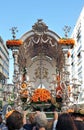 Simpecado, the pilgrimage of El Rocio in Seville, Andalusia, Spain