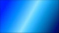 A simple, abstract background featuring a blue gradient with a diagonal bright light streak Royalty Free Stock Photo