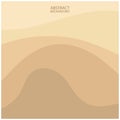 simple abstract sand background with brown color combination, beach desert, book cover, wallpaper, vector