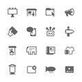 Simple Advertisement icons