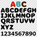 Simple alphabet.