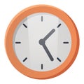 Round Shaped Wall Clock, Device to Indicate Time