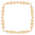Simple artistic frame Royalty Free Stock Photo