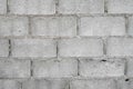 Simple background Cement block wall For decoration and empty space for text