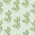 Simple background with green leaves. Green texture, ornament to decorate fabrics, tiles and paper and wallpaper on the wall Royalty Free Stock Photo