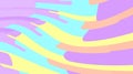 Simple background of minimalistic magical multicolored curved abstract bright lines of waves of strips of geometric shapes of diff