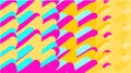 A simple background of minimalistic variegated magical multicolored abstracts of various upright ordered bright ovals, tubes, sphe