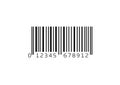 Simple bar code Royalty Free Stock Photo