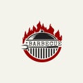 simple barbeque logo