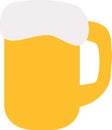 Simple beer mug Royalty Free Stock Photo