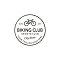 Simple bicycle logo design inspiration