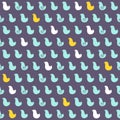 Simple birds pattern