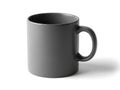 Simple black coffee mug Royalty Free Stock Photo