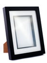 Simple black photo frame Royalty Free Stock Photo