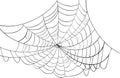 Simple black web illustration