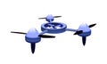 Simple blue drone