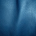 Minimalistic background with a textured blue leather pattern