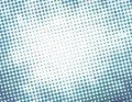 Simple bluish background with halftone effect. Vector pattern