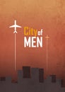 City of Men Book Cover Design Royalty Free Stock Photo