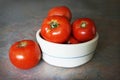 A Simple Bowl of Homegrown Tomatoes