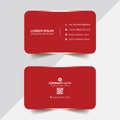 Simple business card template, background, Vector, illustration, abstract design for company and individual use. Design, individua