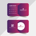 Simple business card template, background, Vector, illustration, abstract design for company and individual use. Design, individua