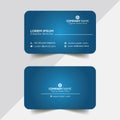 Simple business card template, background, Vector, illustration, abstract design for company and individual use. Design, individua Royalty Free Stock Photo