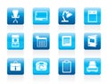 Simple Business, office and firm icons