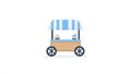 Cupcake Cart Royalty Free Stock Photo