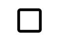 Simple checkbox icon for selection and user interface