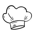 Simple chef& x27;s hat icon for logos, websites and apps Simple icon of the chef & x27;s hat.