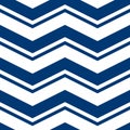 Simple chevron pattern, classic blue, abstract geometric background vector