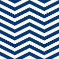 Simple chevron pattern, classic blue, abstract geometric background vector