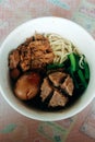 Simple Chicken Meatball Noodles from Indonesia