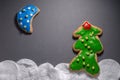 Christmas cookies scenery