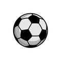 Simple Classic Soccer Ball Vector