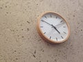 Simple classical analog wall clock