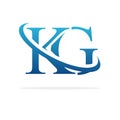 Creative KG logo icon design