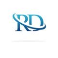 Creative RD logo icon design