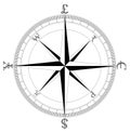 Simple Clean Currency Compass