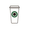 Simple clipart Coffee to Go